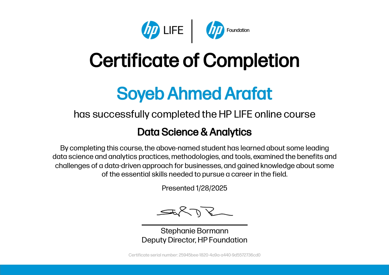 Data Science & Analytics